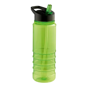 750ml Solid Coloured Tritan Bottle With Straw