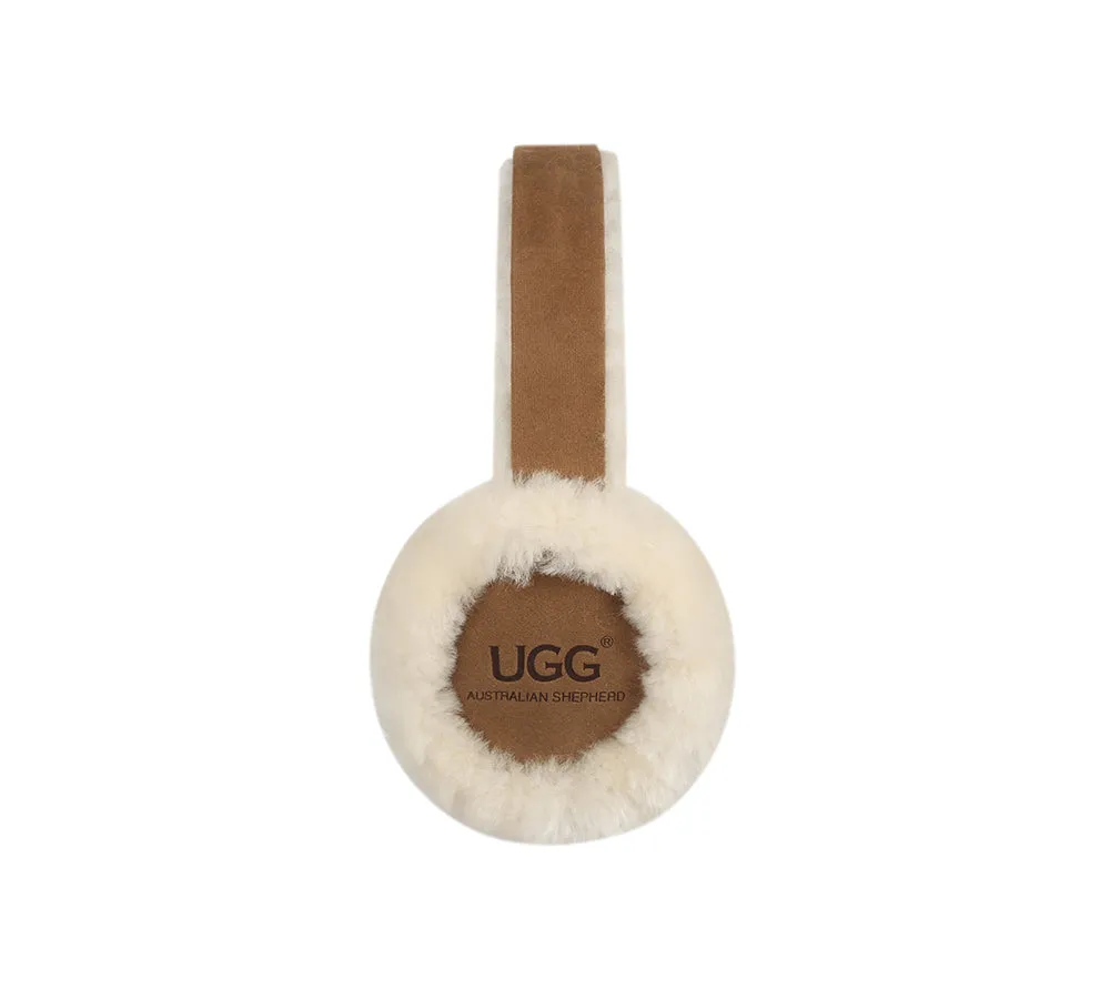 Adjustable Sheepskin Wool Connie Earmuff