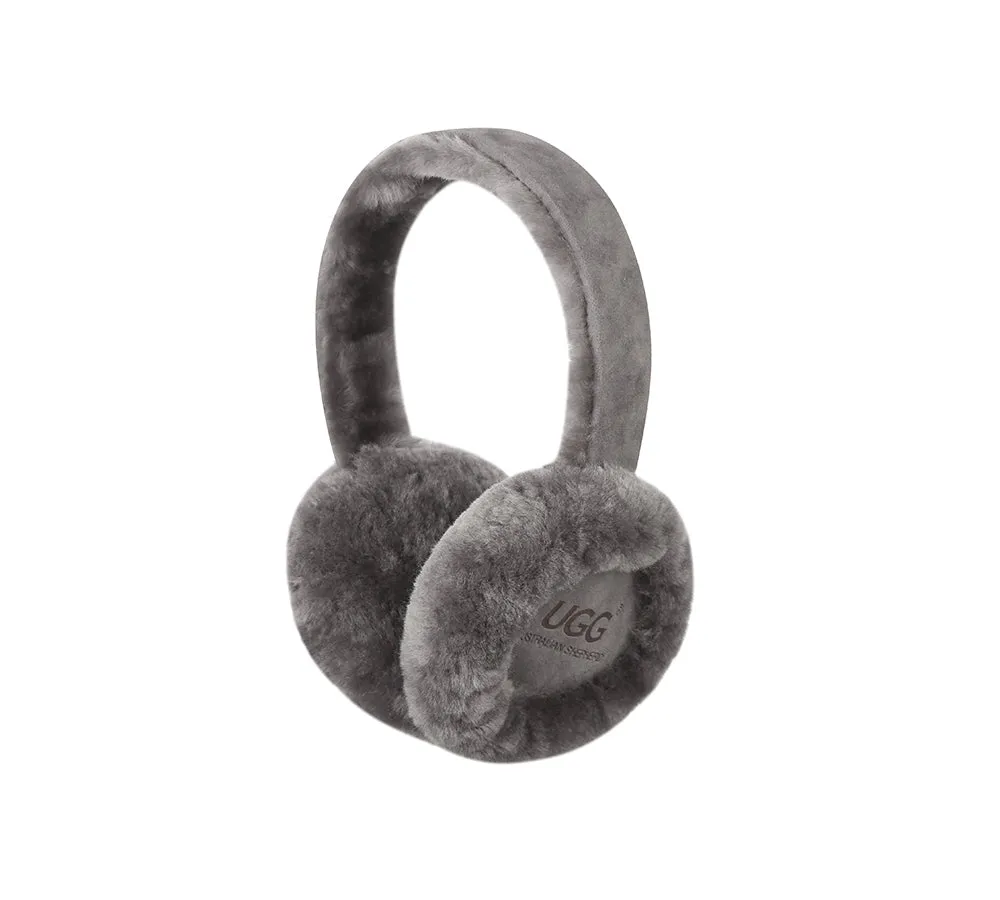 Adjustable Sheepskin Wool Connie Earmuff