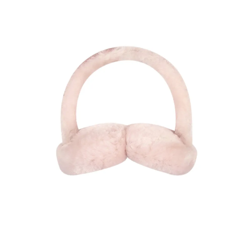 Adjustable Sheepskin Wool Connie Earmuff