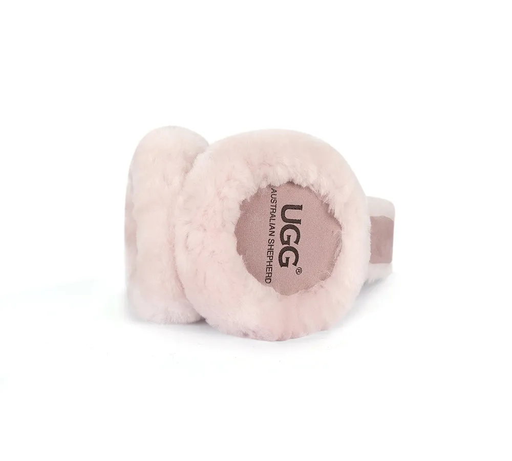 Adjustable Sheepskin Wool Connie Earmuff