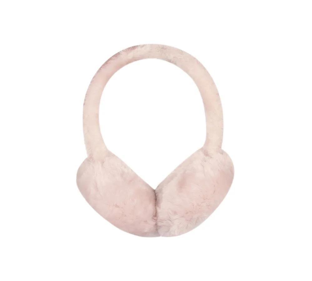 Adjustable Sheepskin Wool Connie Earmuff