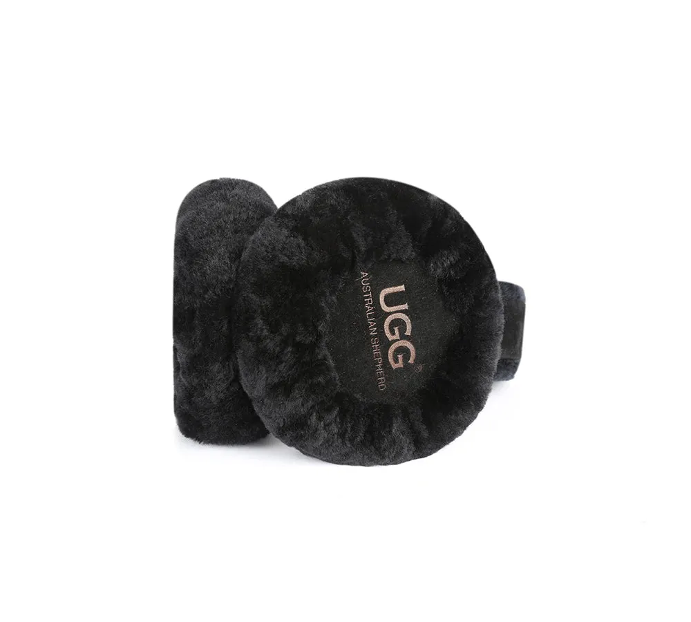 Adjustable Sheepskin Wool Connie Earmuff