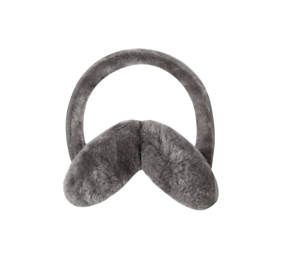 Adjustable Sheepskin Wool Connie Earmuff