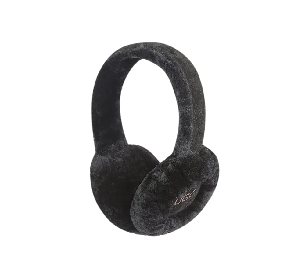 Adjustable Sheepskin Wool Connie Earmuff