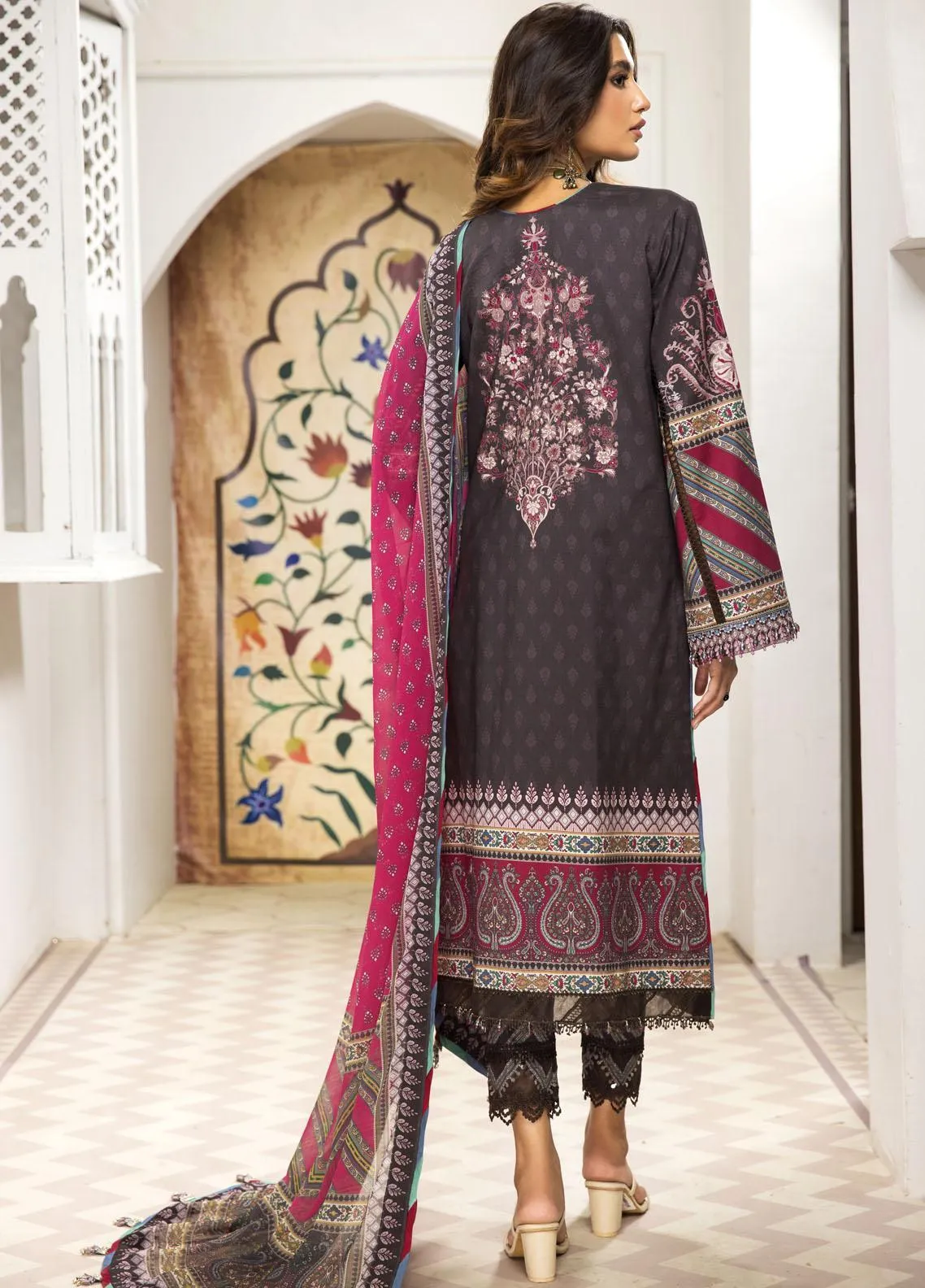 Anaya Unstitched 3 Piece Sasheen