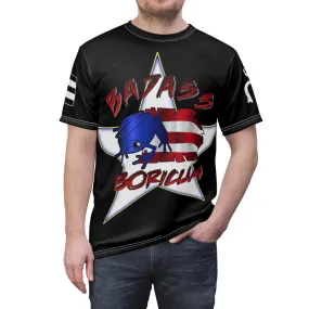 Badass Boricua / Puerto Rican Punisher - Unisex AOP Cut & Sew Tee