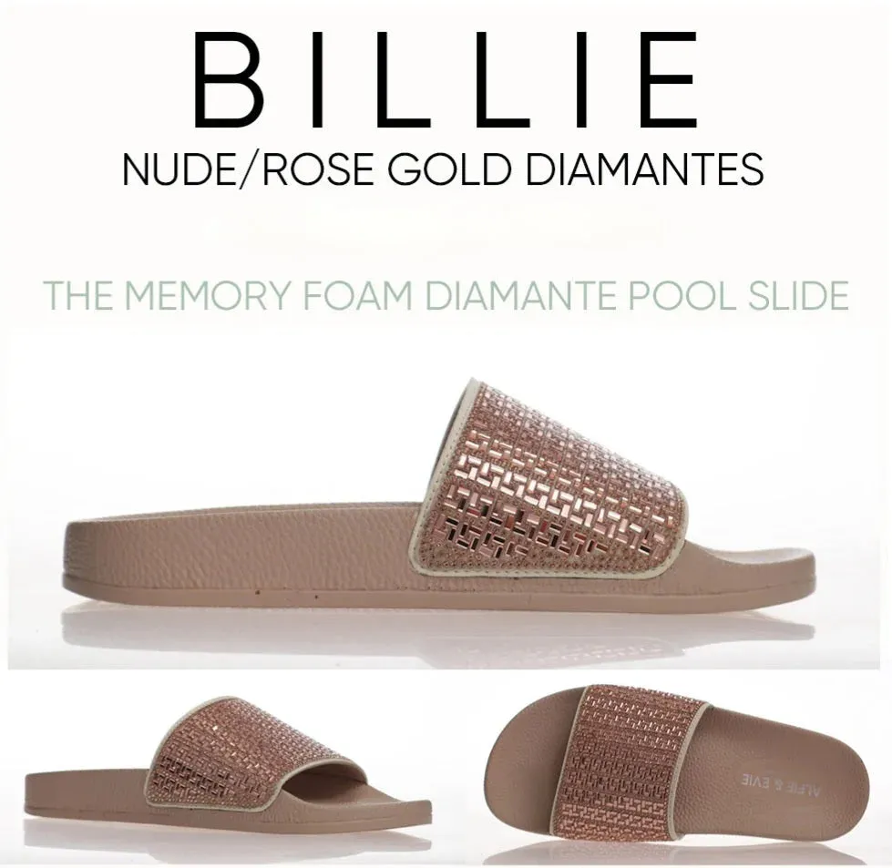 Billie Slides ~ Rose Gold