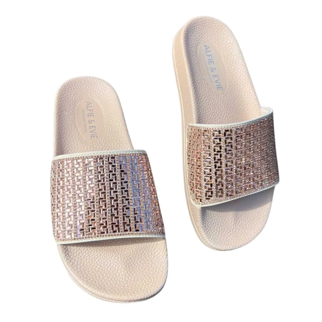 Billie Slides ~ Rose Gold