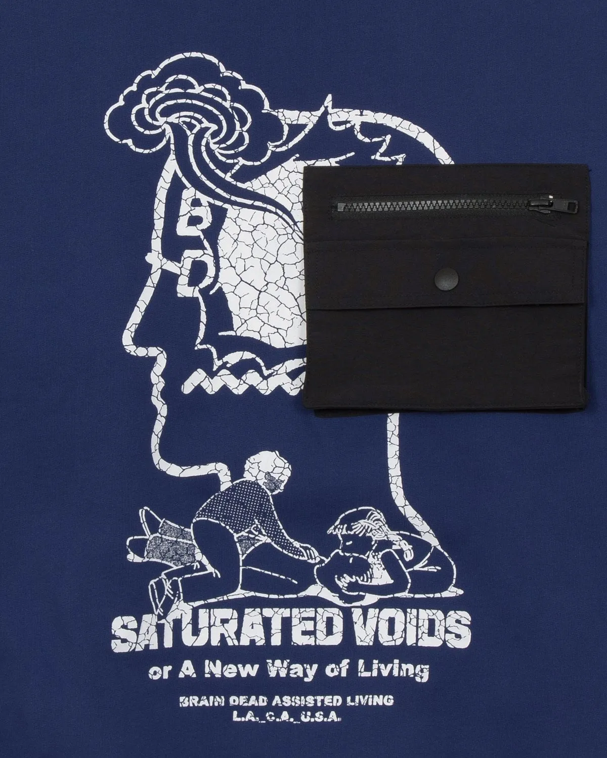 Brain Dead Saturated Voids Sweatshirt