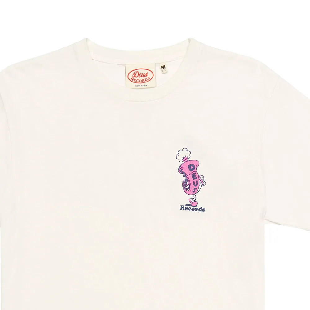 Brasshole Tee - Vintage White