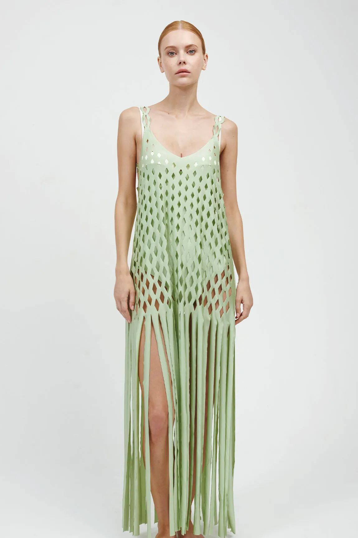 Bright Diamond Dress Green