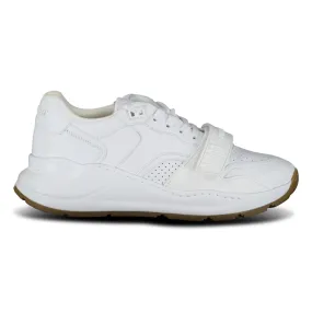 BURBERRY RAMSEY TRAINERS WHITE