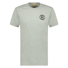 BURBERRY'Jenson' Short Sleeve T-Shirt Grey