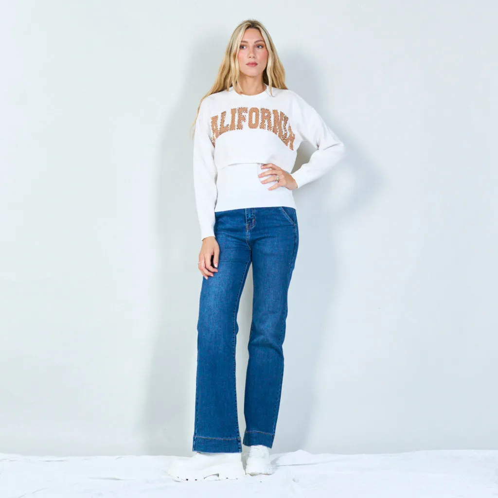 California graphic sweatshirt wholesale