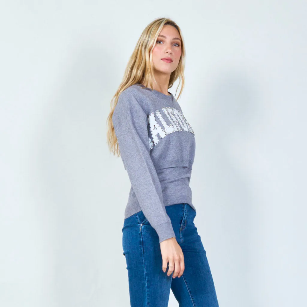 California graphic sweatshirt wholesale