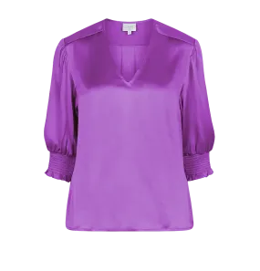 Cascais Silk Blouse Funky Orchid