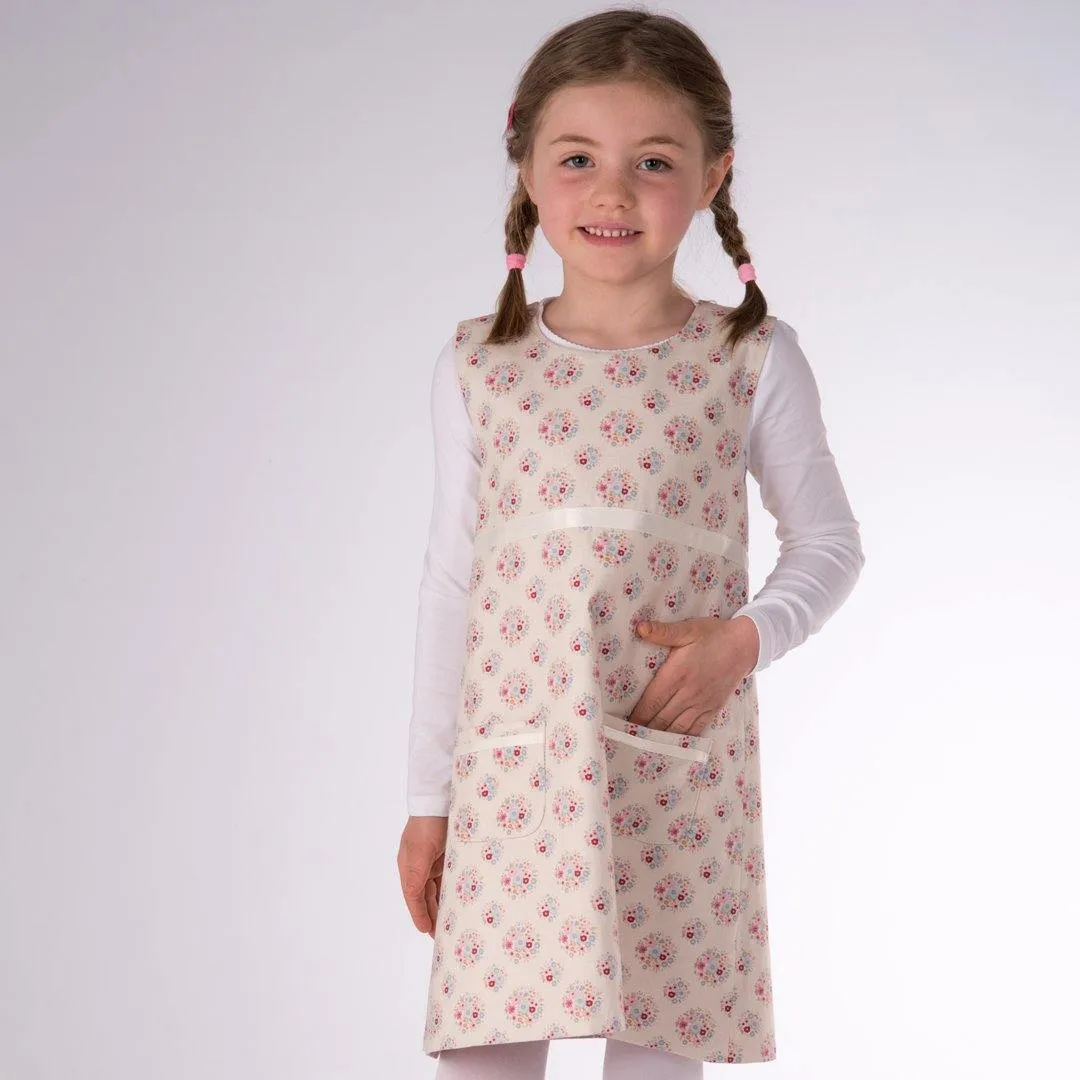 ELENA Baby girls reversible dress sewing pattern ebook pdf