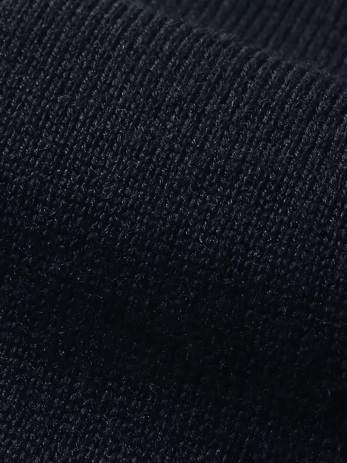 Extrafine Merino Mockneck Navy