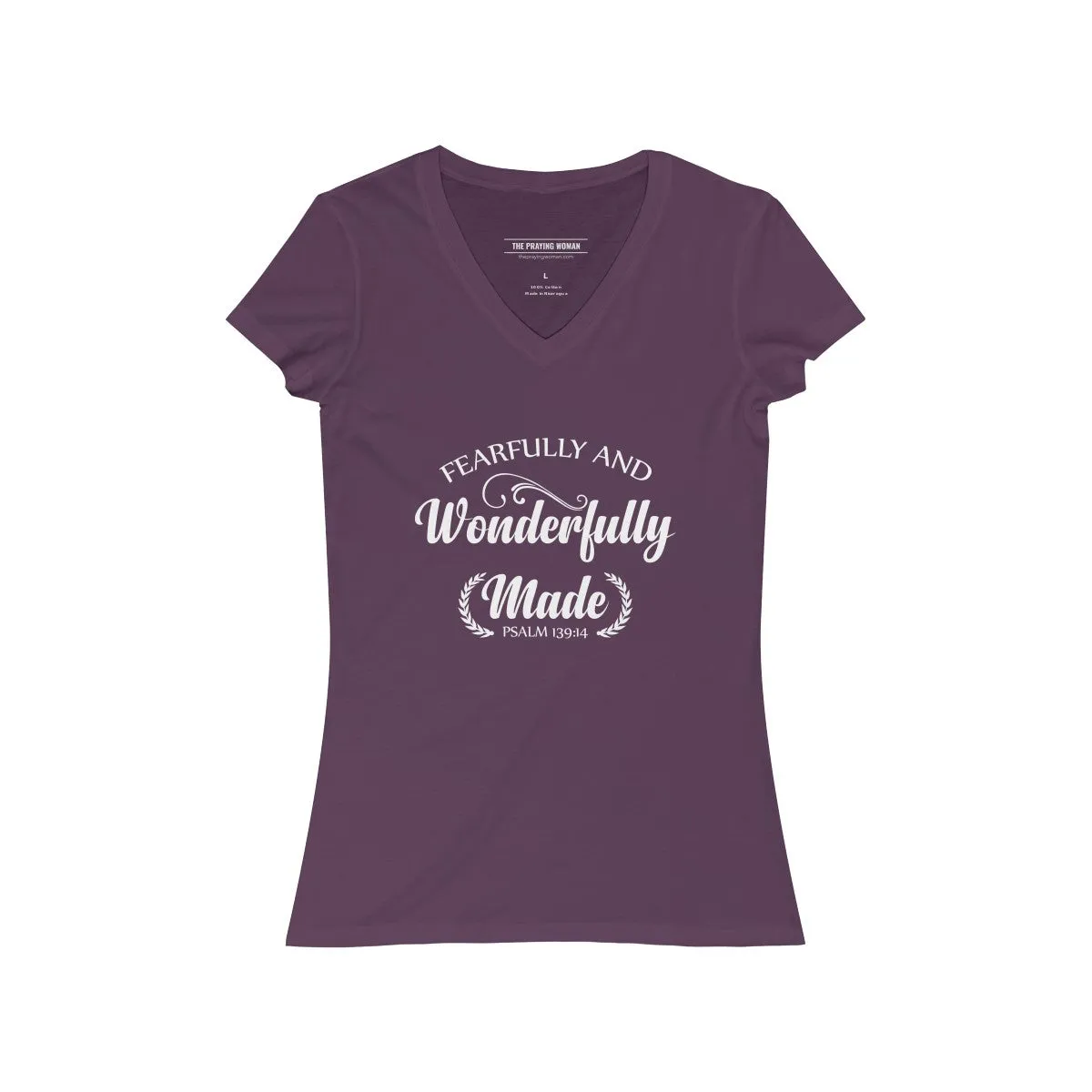 Fearfully and Wonderfully Made V-Neck Tee