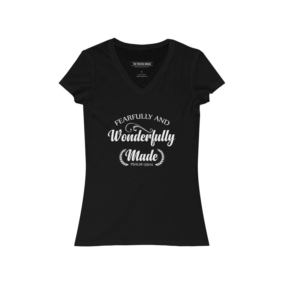 Fearfully and Wonderfully Made V-Neck Tee