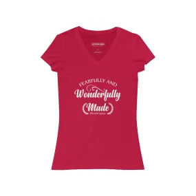 Fearfully and Wonderfully Made V-Neck Tee