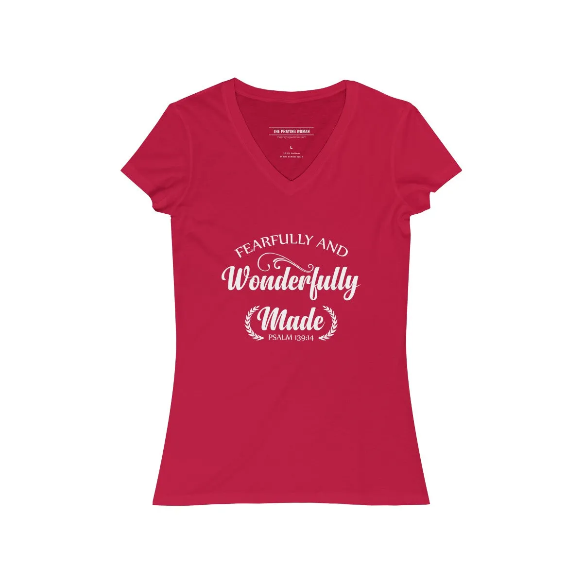 Fearfully and Wonderfully Made V-Neck Tee