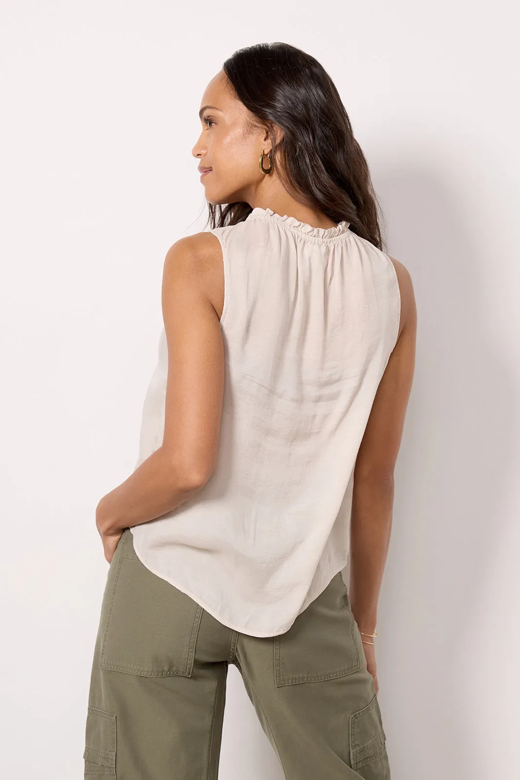 Gathered Neck Top