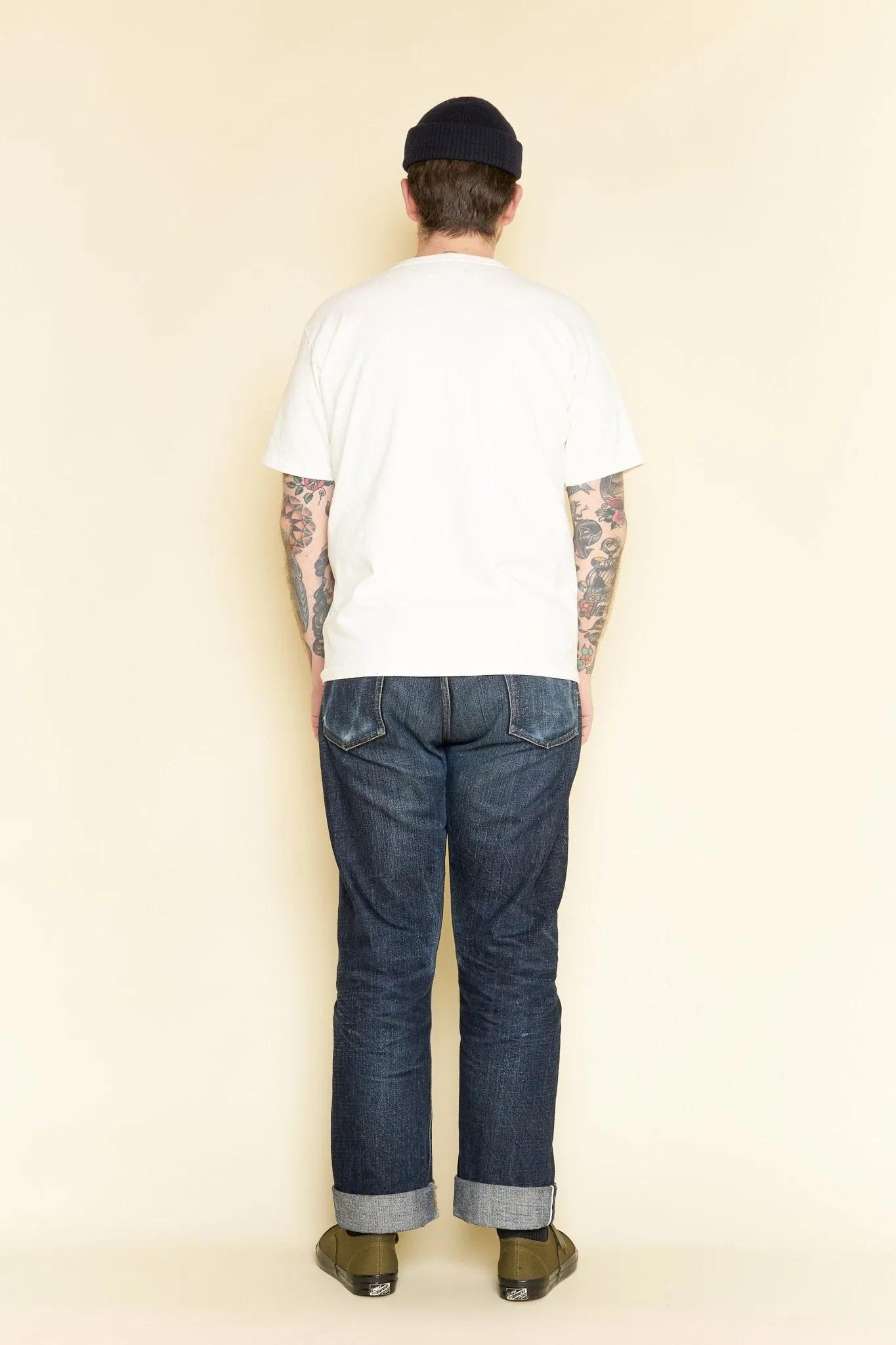 Godspeed Heavyweight Tsuriami 10oz Loopwheel Pocket T-Shirt - Natural