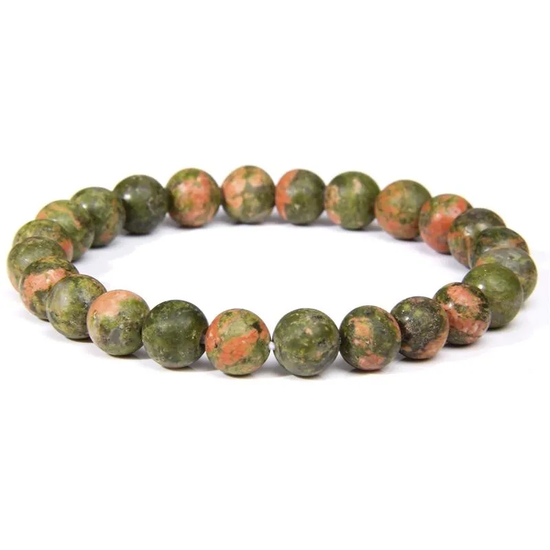 Handmade Natural Stone Beaded Bracelet