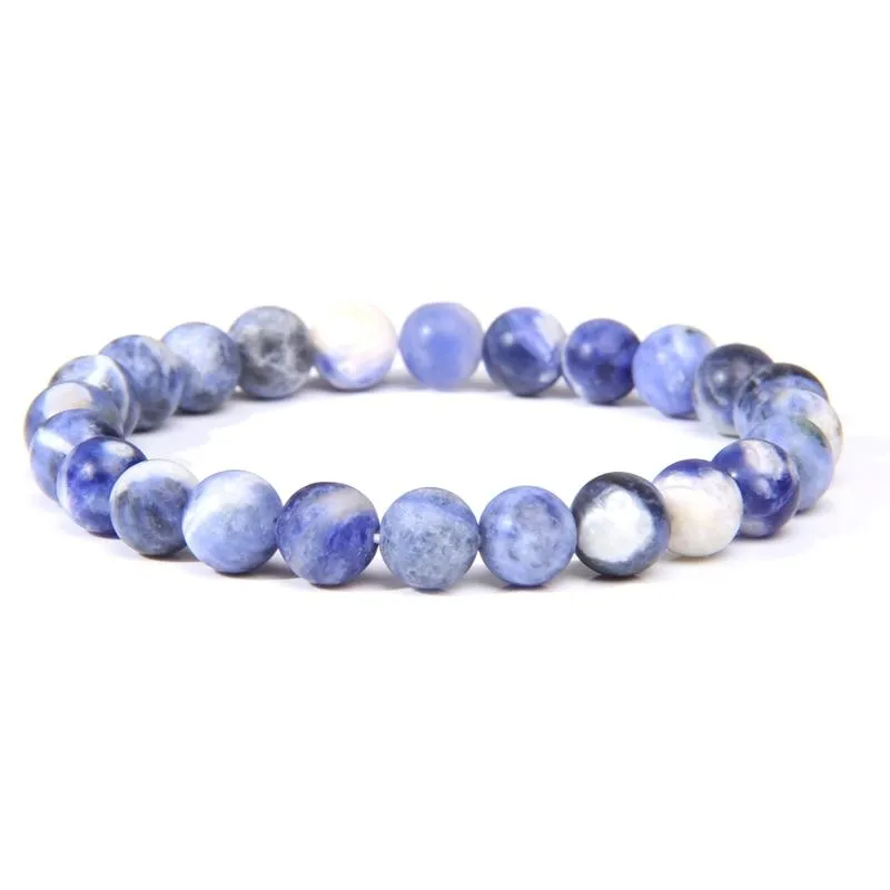 Handmade Natural Stone Beaded Bracelet