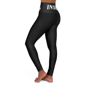 High Waisted Yoga Pants " INSPIRE "