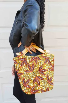 Kajeta African Print Tote Bag