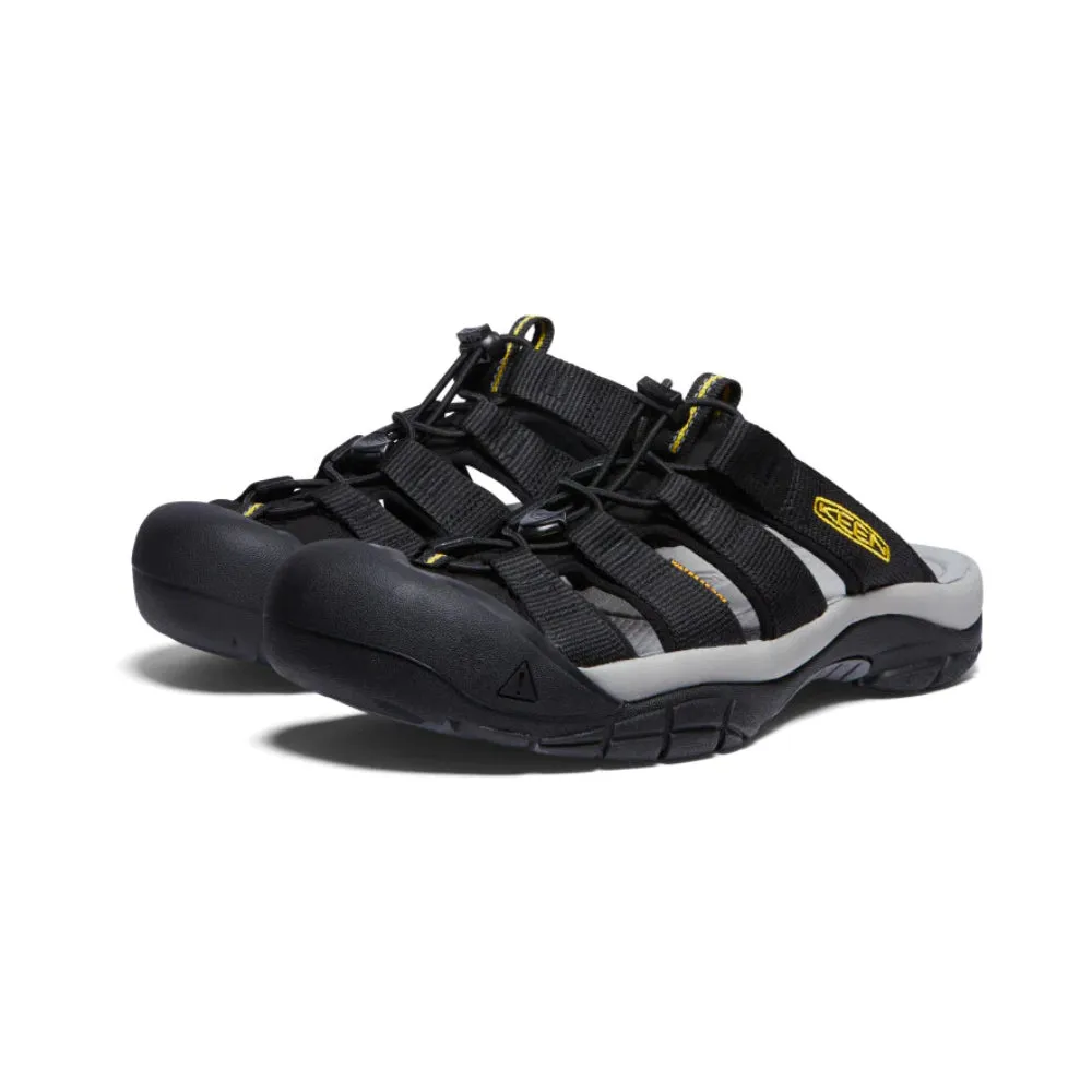 MEN'S NEWPORT SLIDE - BLACK/KEEN YELLOW