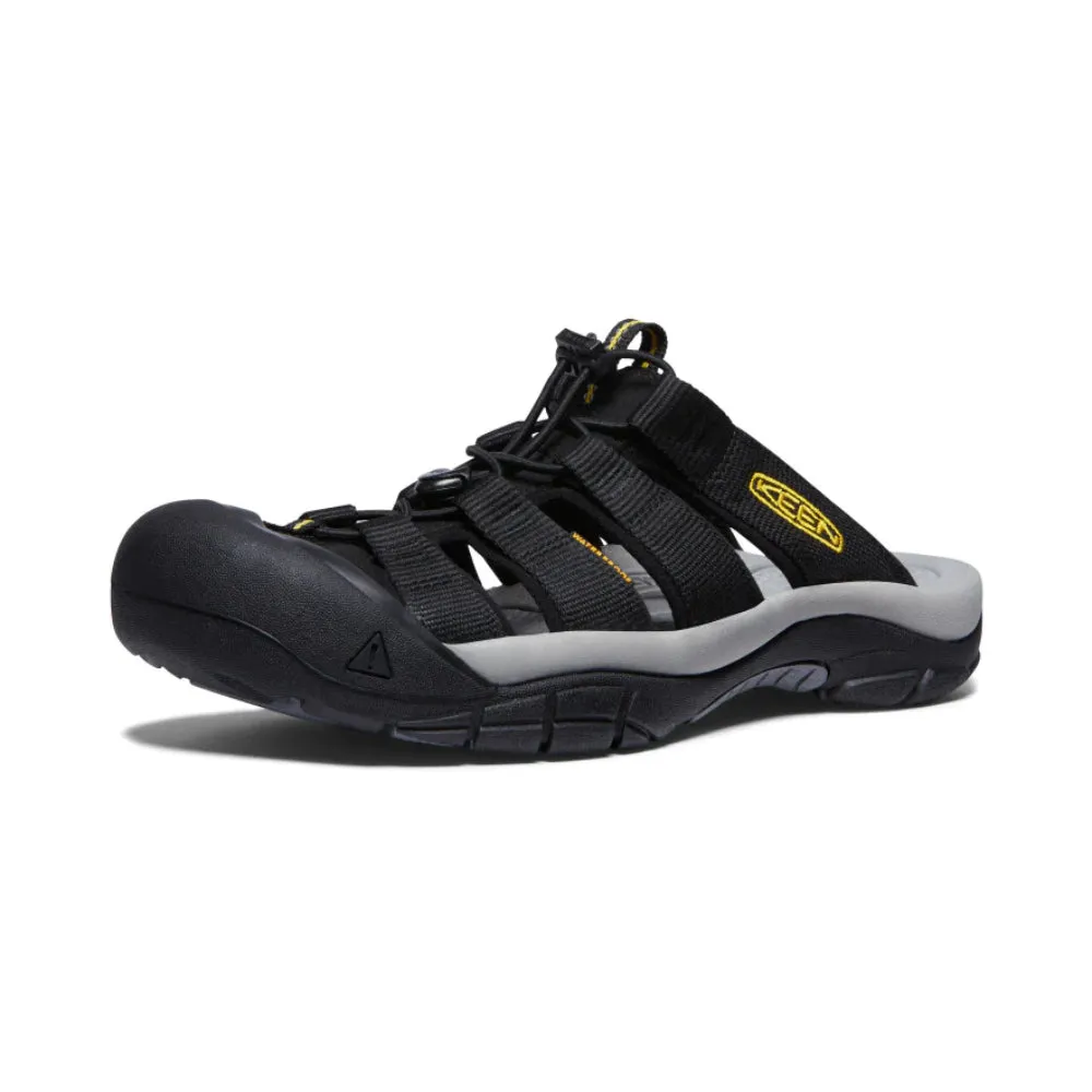 MEN'S NEWPORT SLIDE - BLACK/KEEN YELLOW