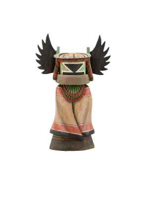 Miscellaneous, Kachina, Crow Mother, Hopi, Cottonwood, Marked, Vintage, '90's