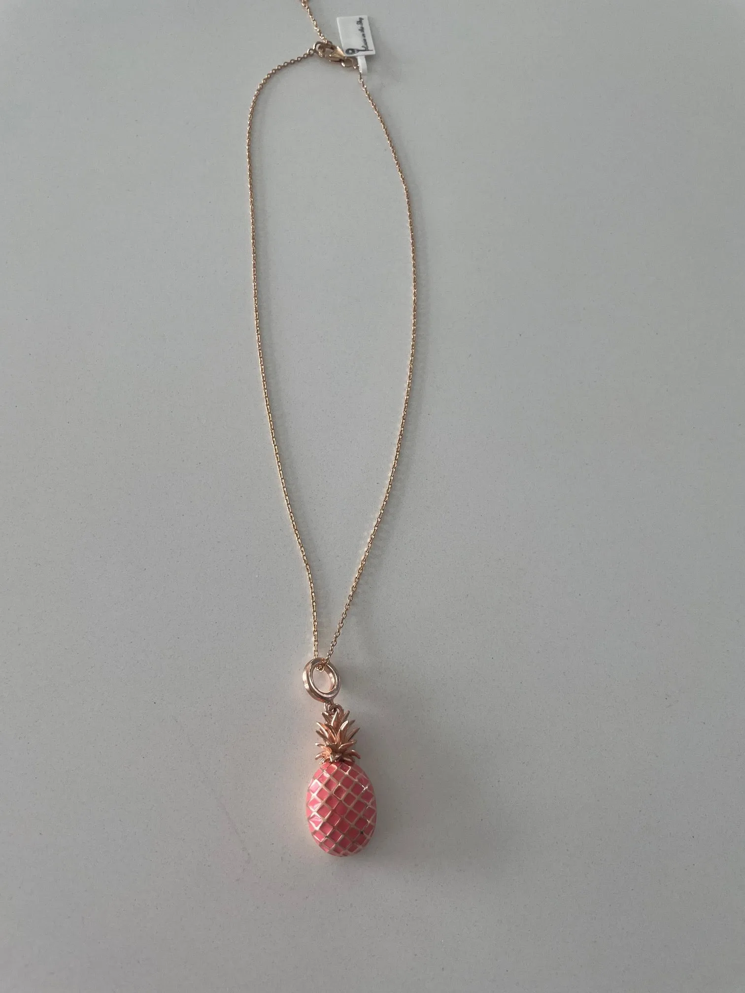 Necklace - Rose Gold/Coral