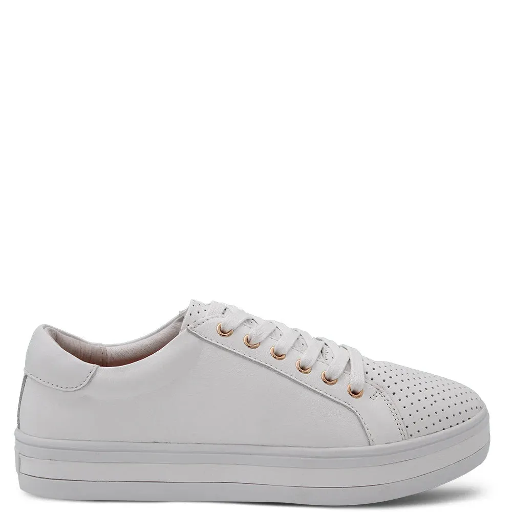 Paradise Leather Sneakers ~ White