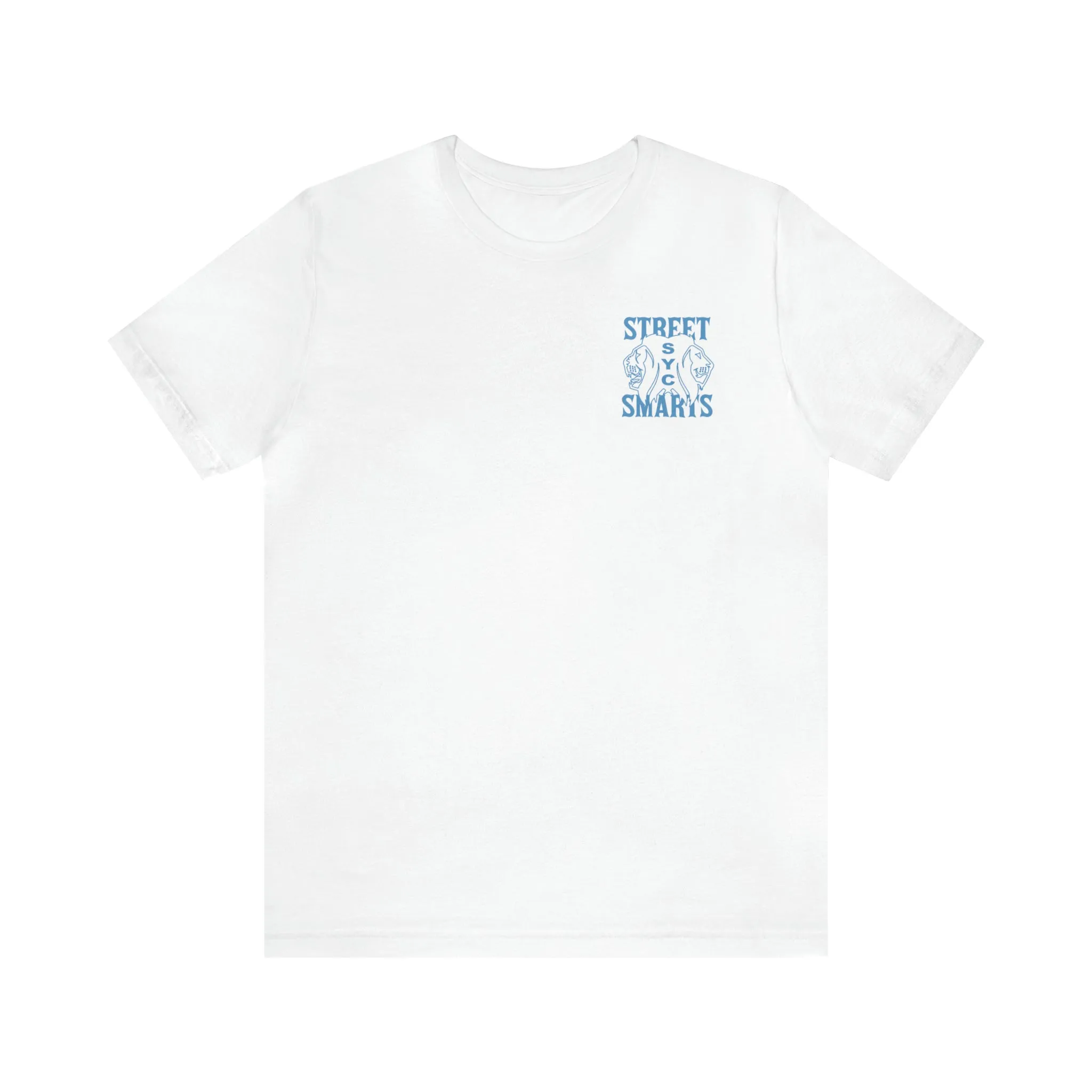 Street Smarts Jersey Short Sleeve Tee- ( Carolina Blue)