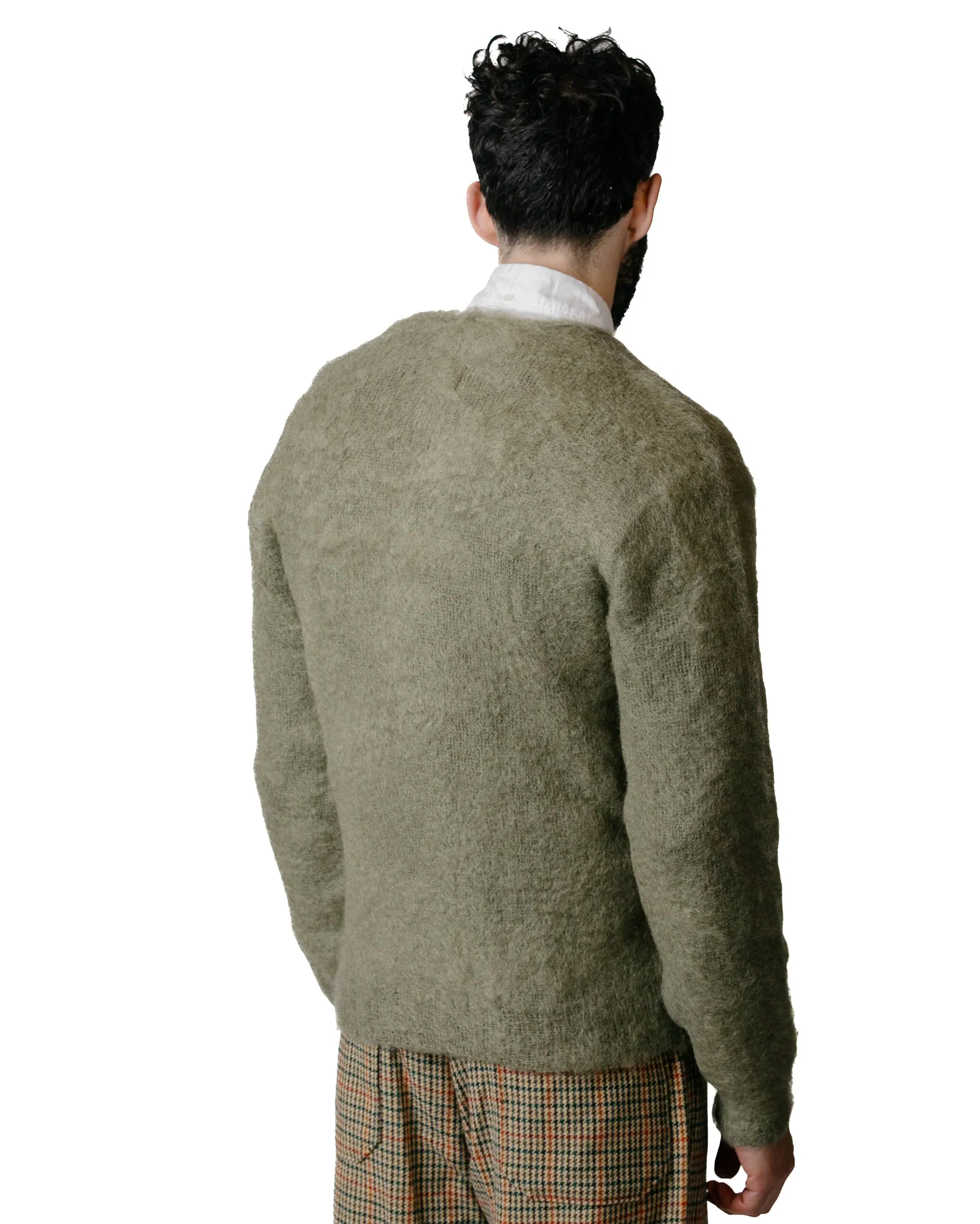 The Real McCoy's MC19103 JM Mohair Cardigan Mint