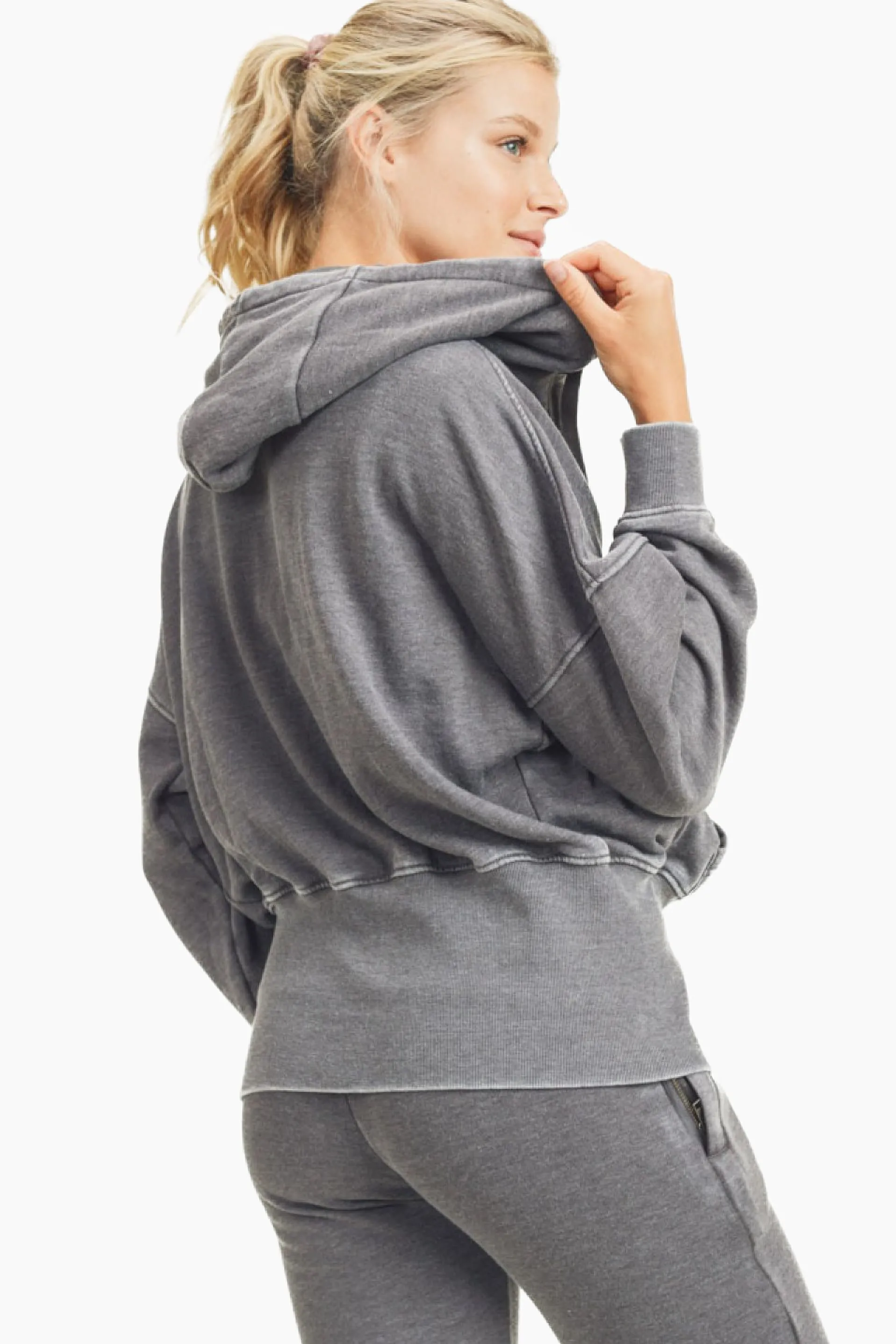 Valley Girl Zip-Up Hoodie