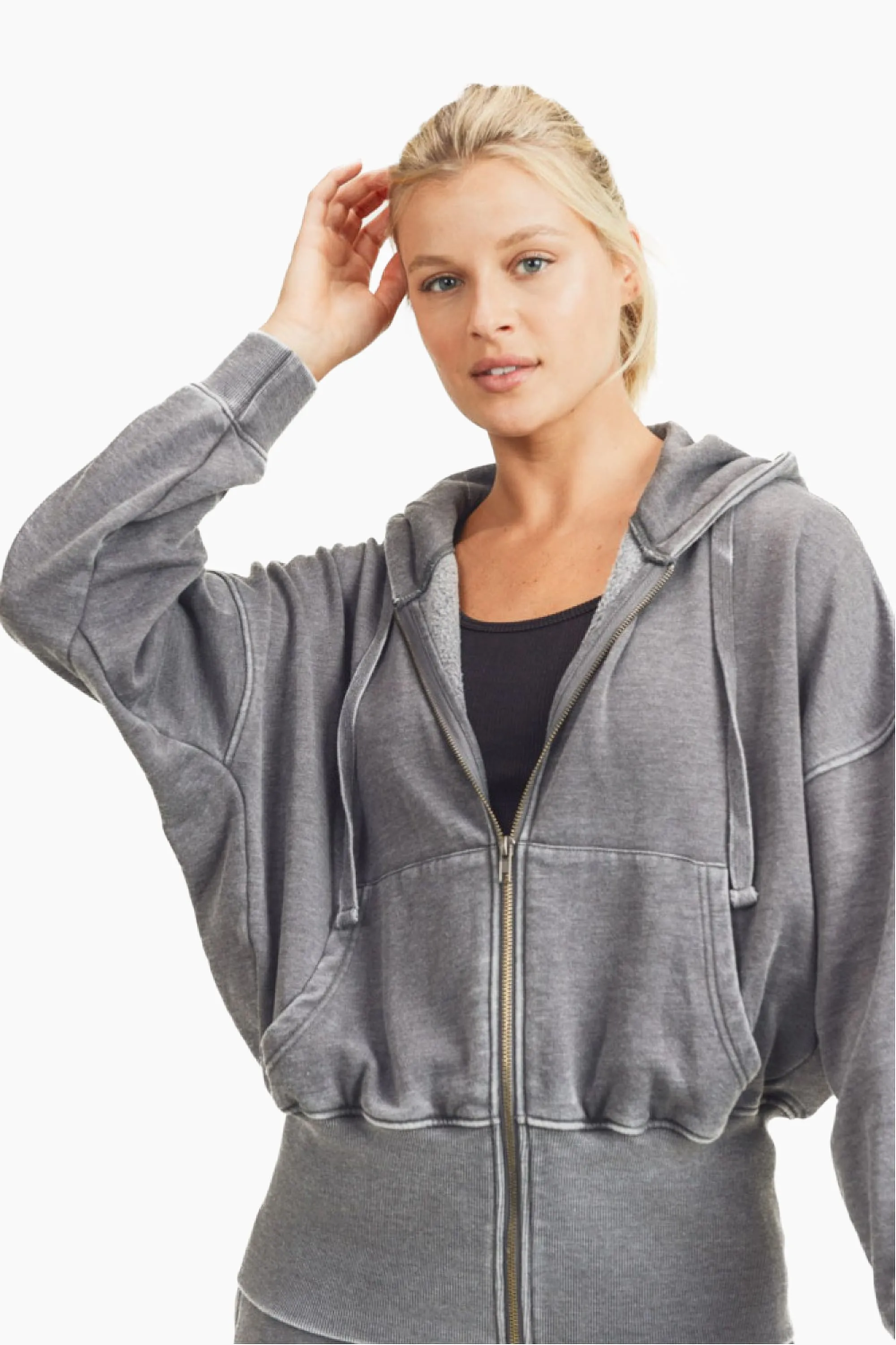 Valley Girl Zip-Up Hoodie