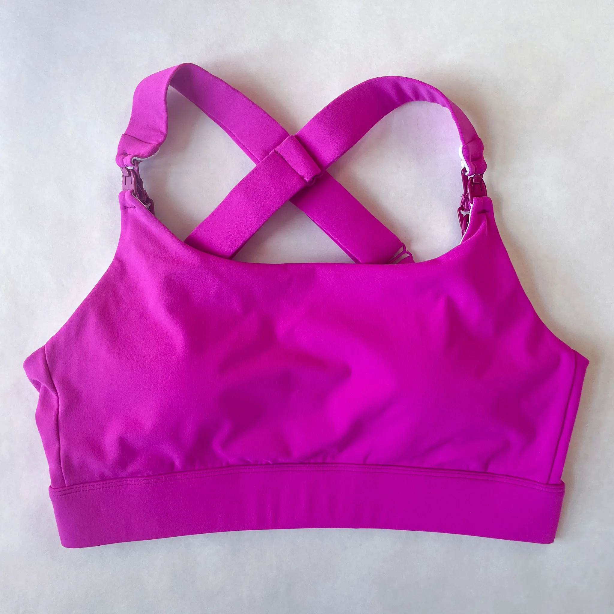 Venice 3 Ultimate Support Full Coverage Nursing & Pumping Sports Bra (Dragon Fruit)