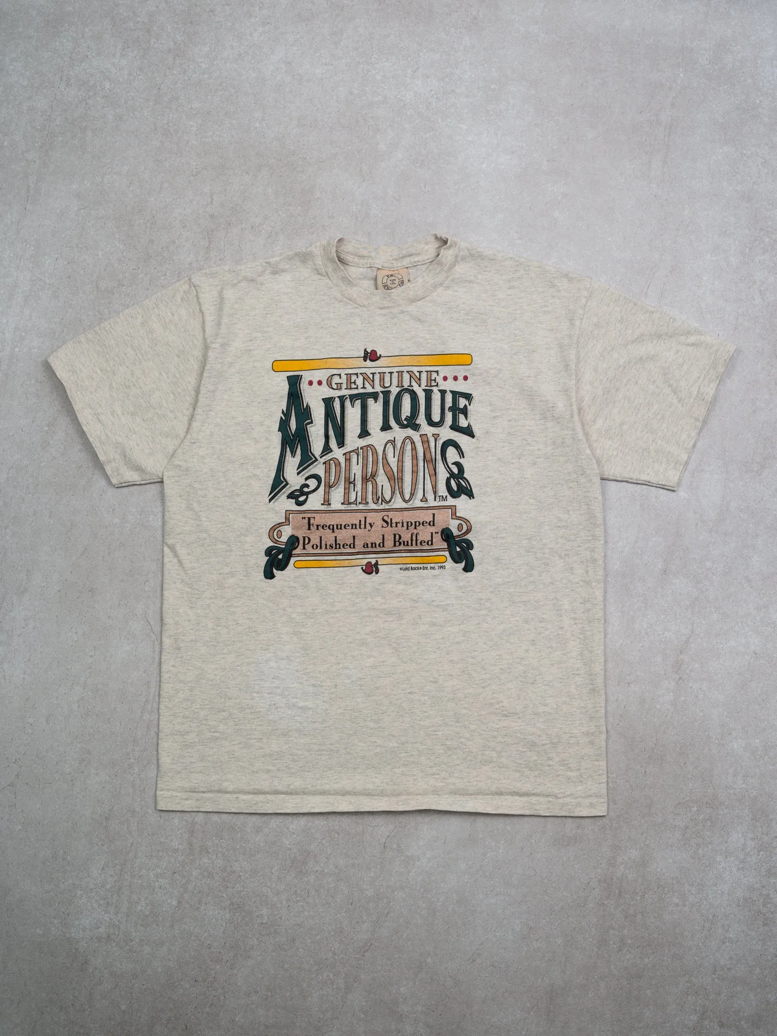 Vintage '93 Genuine Antique Person Tee (M)