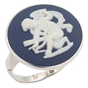 Vintage | Cupid Wedgwood Ring