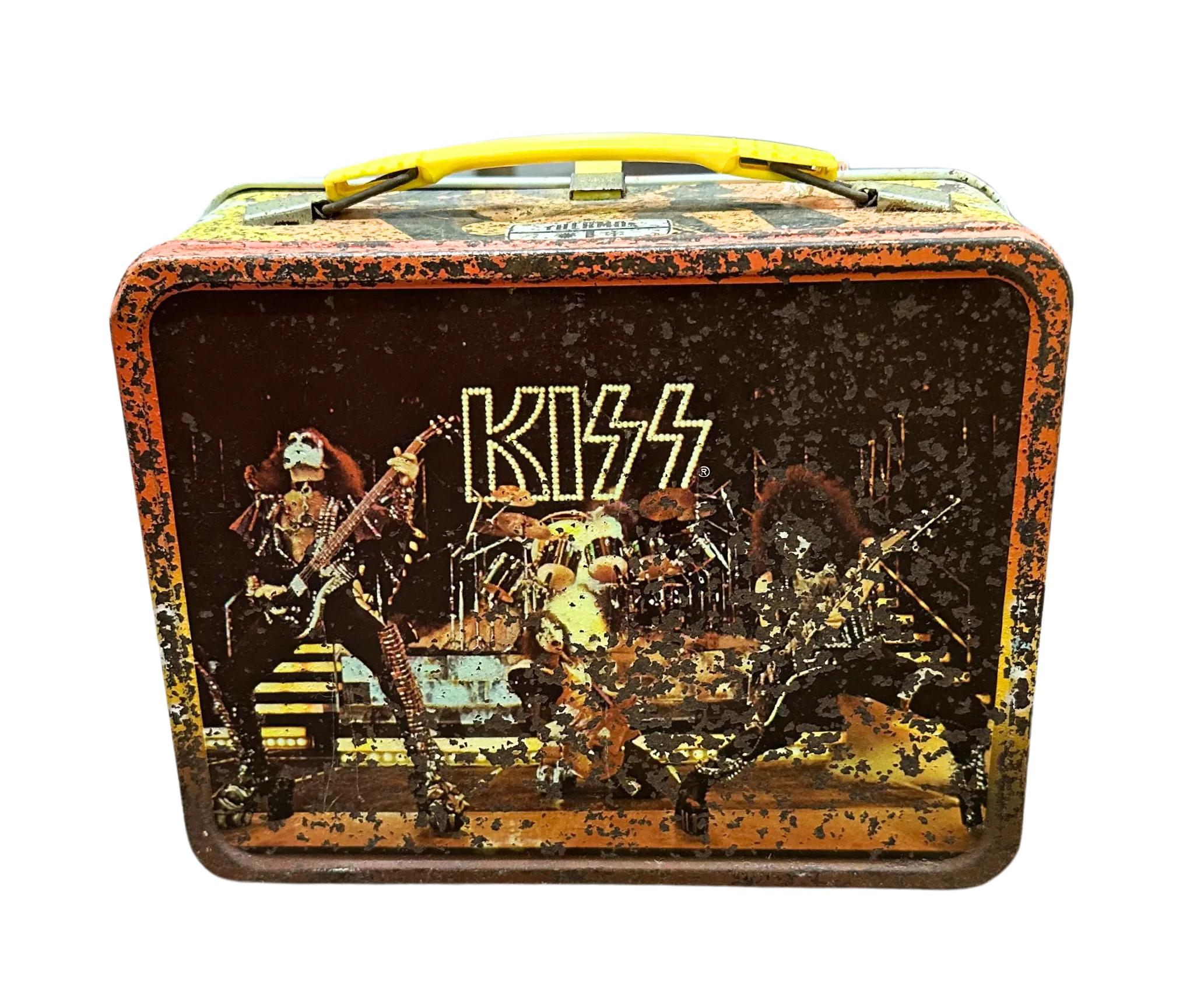 Vintage KISS Metal Lunchbox