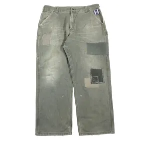 W36" Patchwork Repair Carhartt Pants