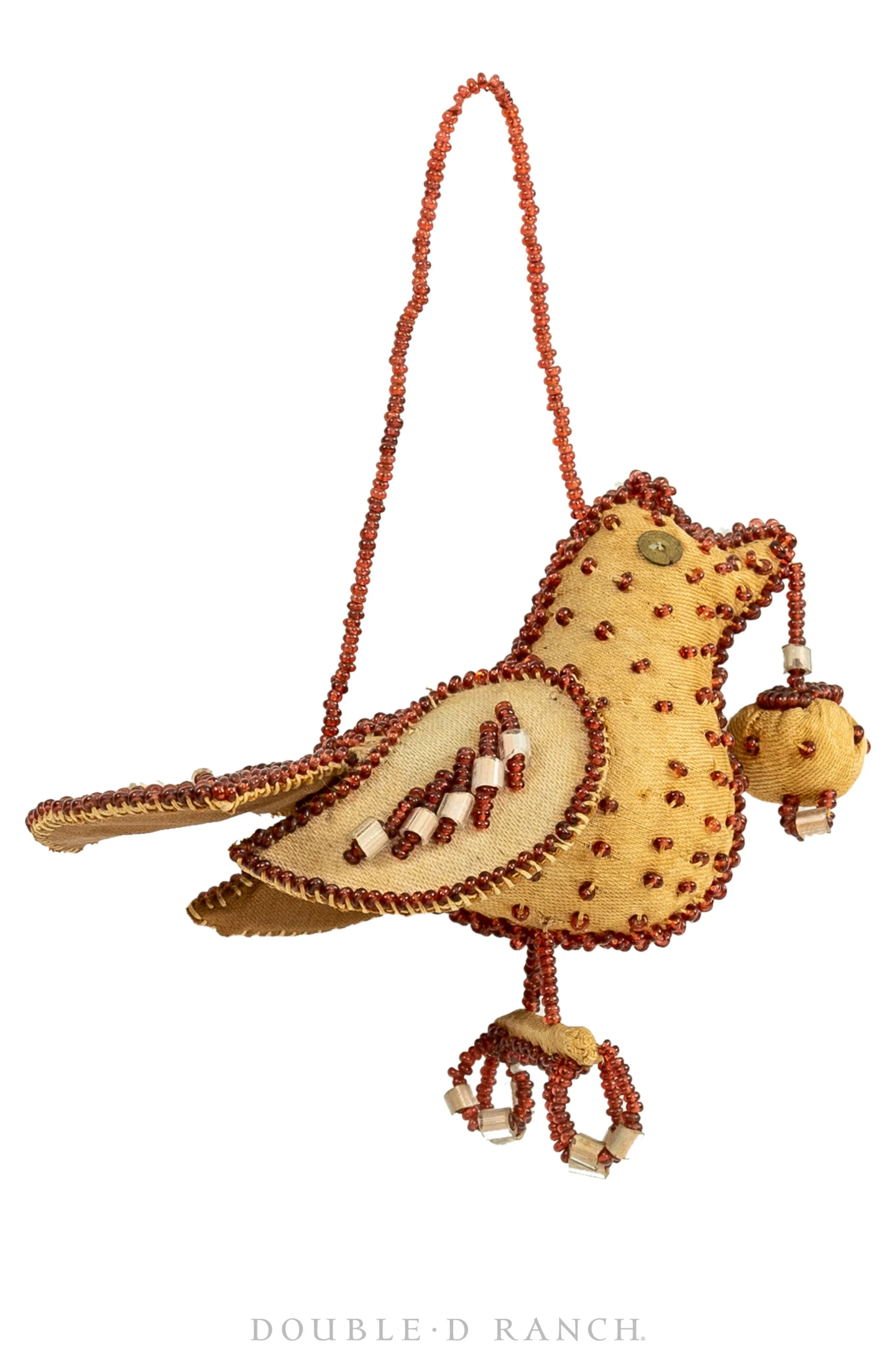 Whimsey, Bird with Cherry, Vintage, Late 19th Century, 230