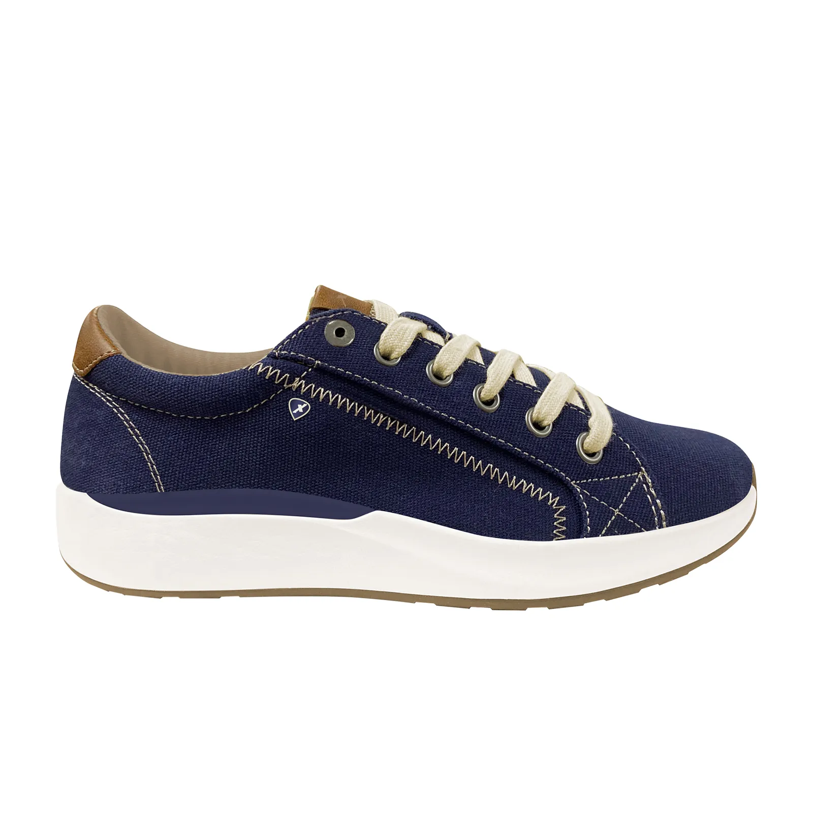 Xelero Heidi Walking Shoe (Women) - Navy Canvas